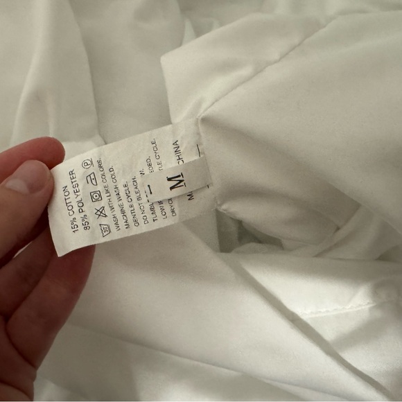 White Ruffled Womens Skirt - Picture 4 of 4